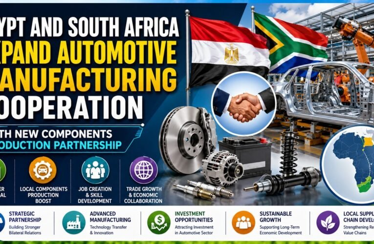 Egypt and South Africa Expand Automotive Manufacturing Cooperation With New Components Production Partnership
