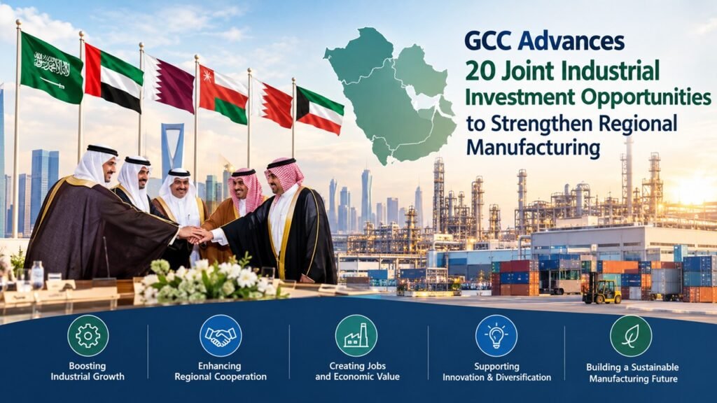 GCC Advances 20 Joint Industrial Investment Opportunities