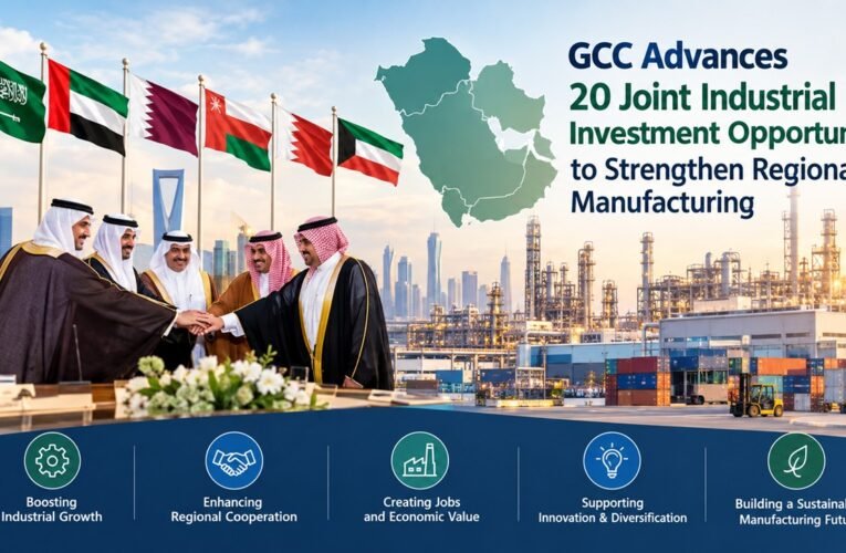 GCC Advances 20 Joint Industrial Investment Opportunities to Strengthen Regional Manufacturing