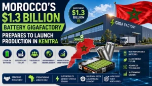 Morocco's $1.3 Billion Battery Gigafactory Prepares to Launch Production